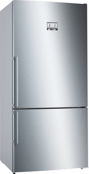 KGN86AID1N Serie | 6 Alttan Donduruculu Buzdolabı 186 x 86 cm Kolay temizlenebilir Inox